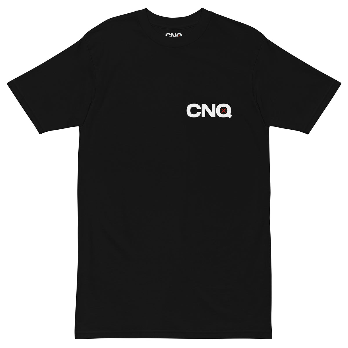 T-shirt graphique CNQ — Noir, vue de face