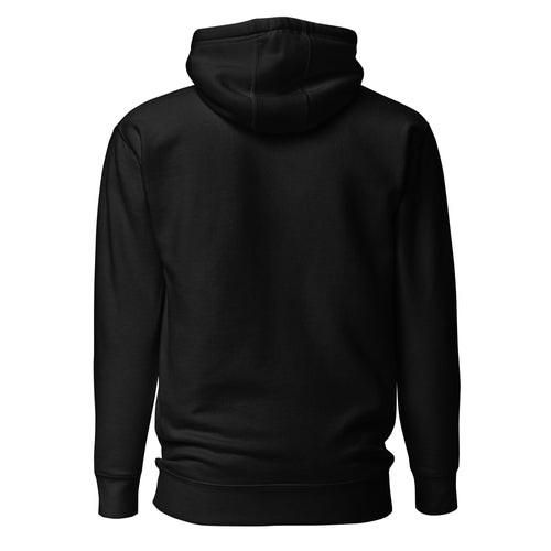 Hoodie CNQ grand logo — Noir